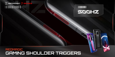 REDMAGIC 7 Series Gaming Smartphones - Shoulder Triggers