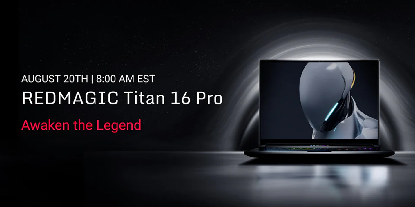 Get Ready: The REDMAGIC Titan 16 Pro Gaming Laptop Is Almost Here