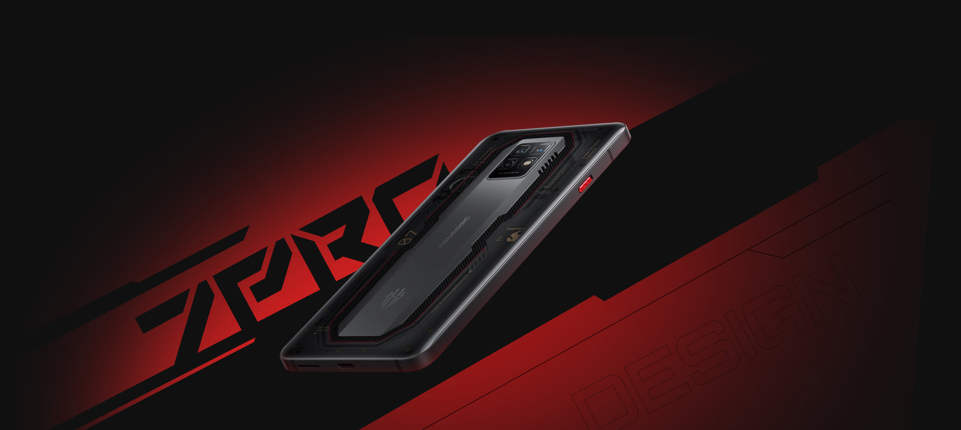 Nubia Red Magic 7 Pro Original Global Version 6.8 Full Screen Gaming Phone  Snapdragon 8 Gen 1 65W GaN Charger RedMagic 7 Pro Obsidian 16GB 256GB 