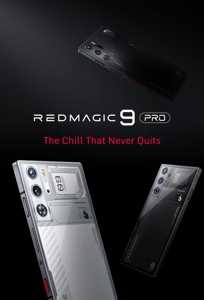 ZTE nubia Red Magic 9 Pro 5G - 256GB 12GB RAM Sleet (Bl