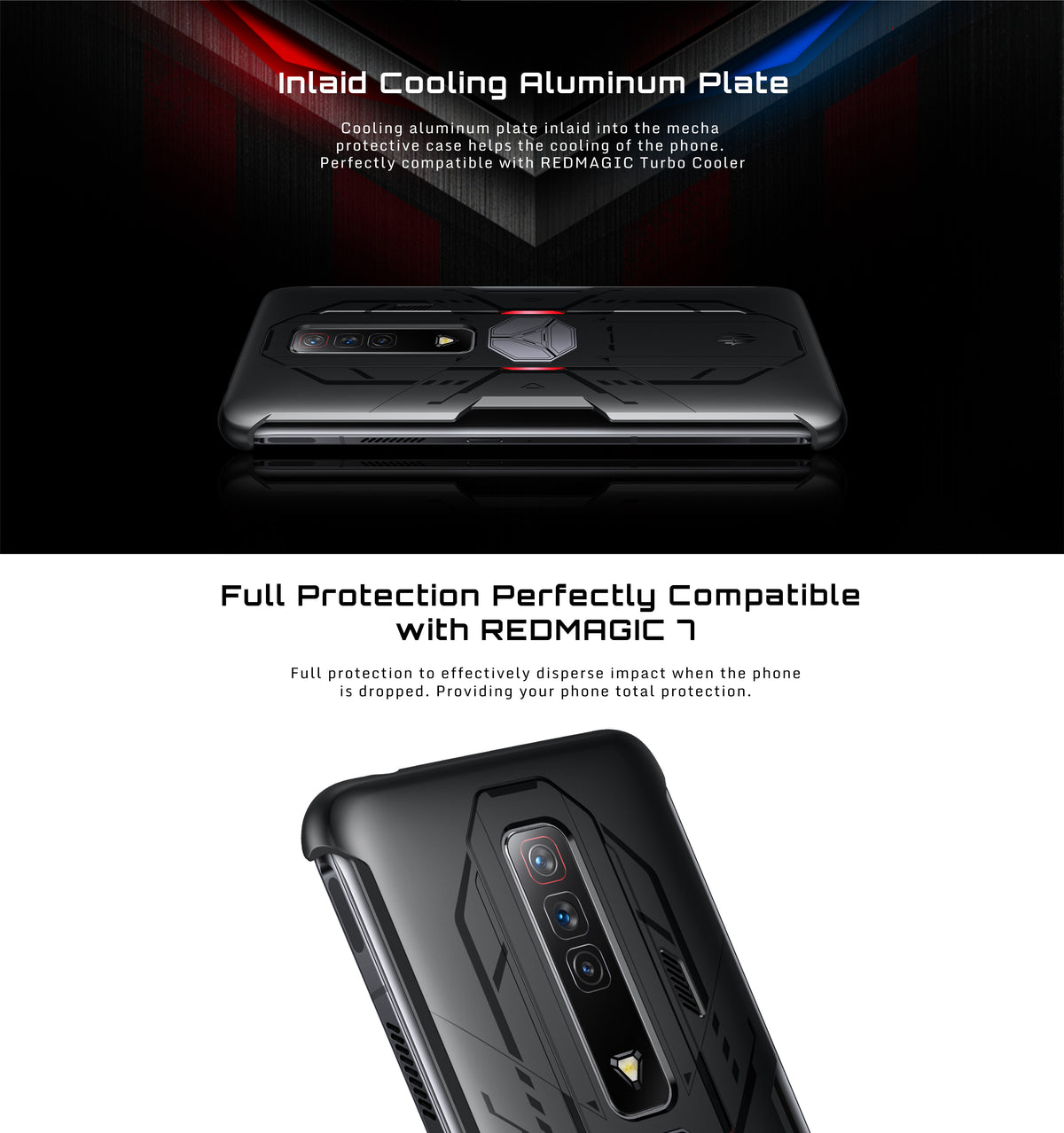 Sunyc Protective Case for Red Magic 7